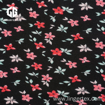 Soft Breathable Rayon Printed Fabric For Sleep Dress
